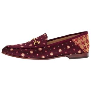 Sam Edelman Womens Loafers | Loraine Loafer Wine Multi/Warm Yellow Multi Celtic